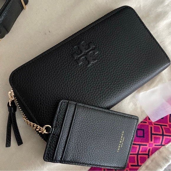 New Tory Burch Thea continental wallet with cardholder - Picture 2 of 4
